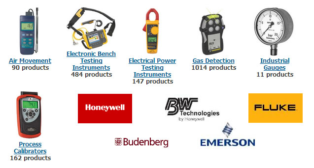 Complete Instrumentation Product lines Now Available Online