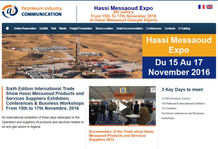 Grayford To Be At The Hassi Messaoud Expo Algeria 15th To 17th November 2016