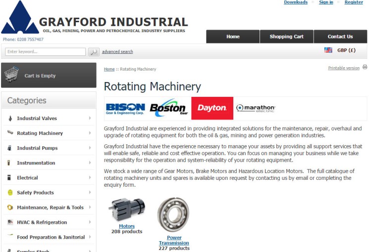 Rotating Machinery Equipment Range Expanded